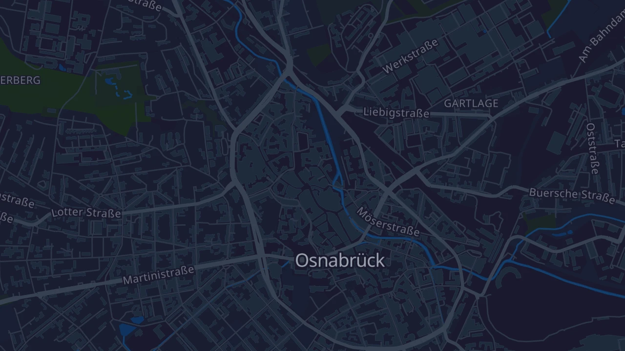 Karte von Osnabrück