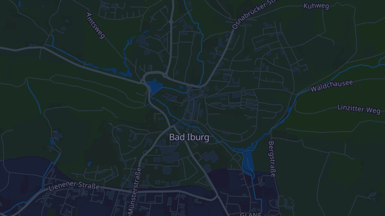 Karte von Bad Iburg