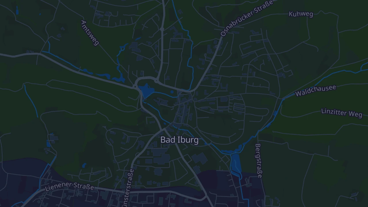 Karte von Bad Iburg