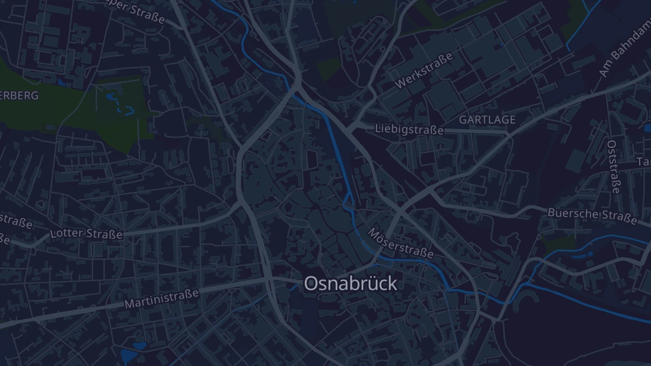 Karte von Osnabrück