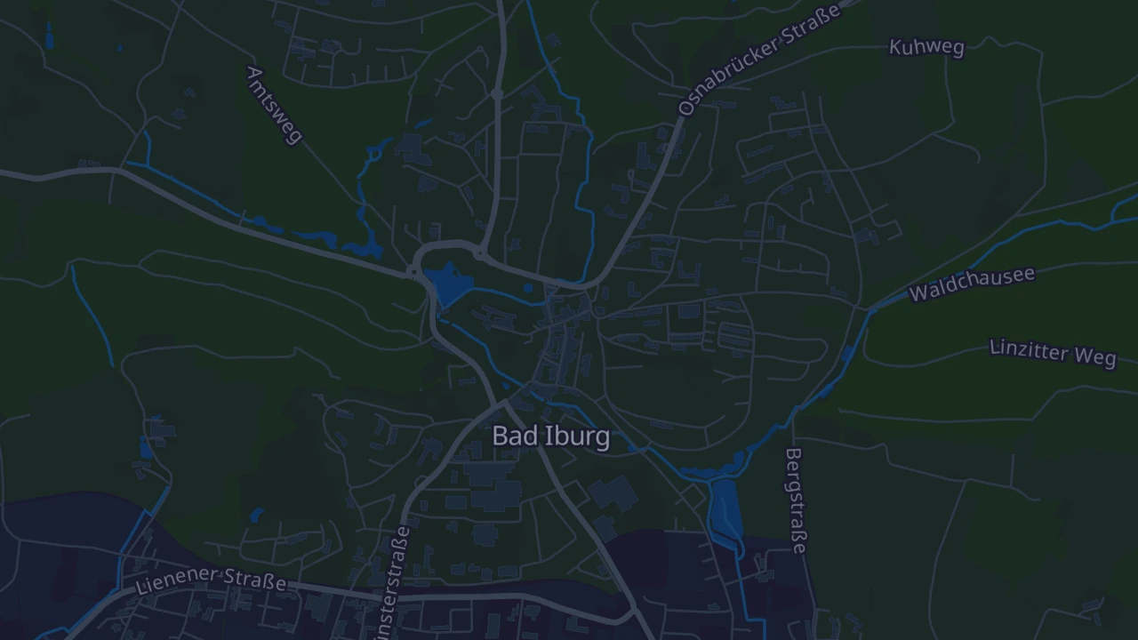 Karte von Bad Iburg