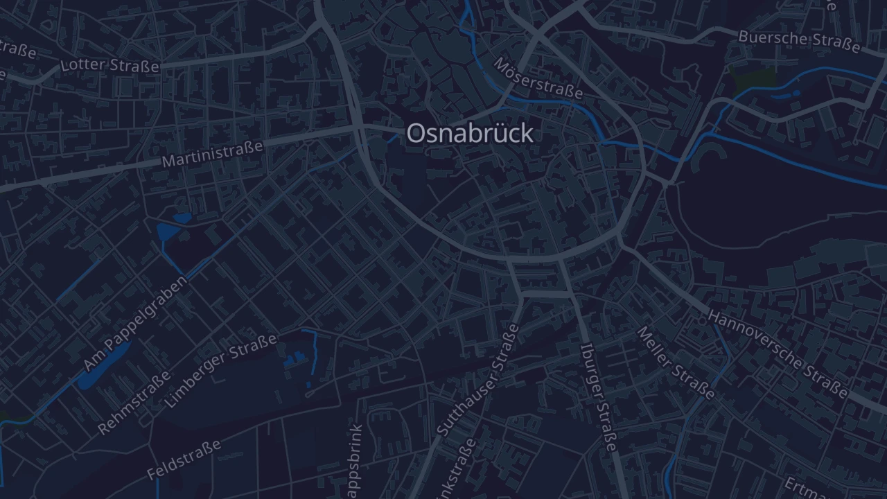 Karte von Osnabrück