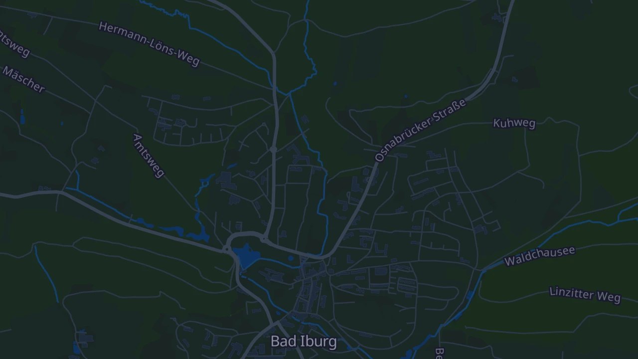 Karte von Bad Iburg