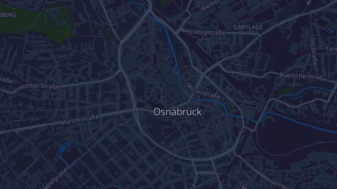 Karte von Osnabrück