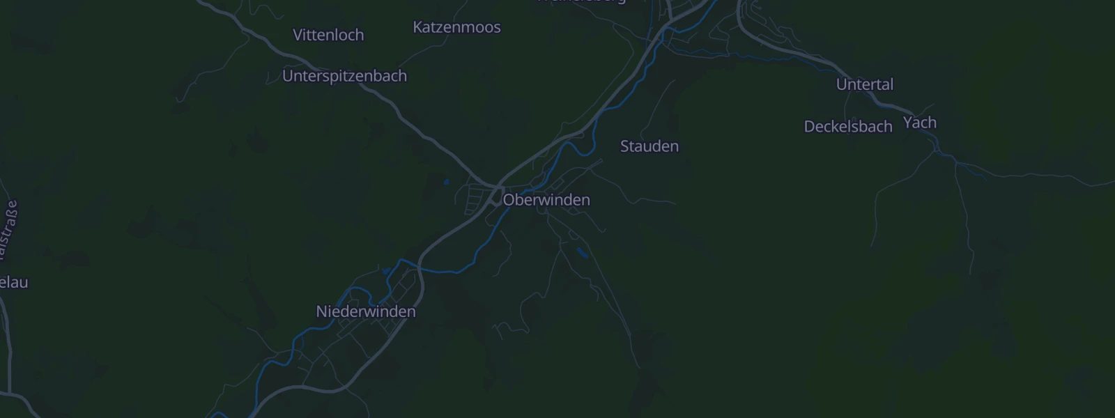Karte von Oberwinden