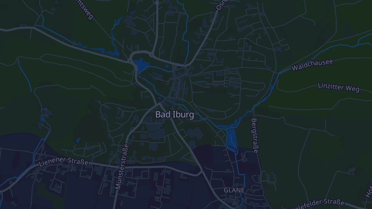 Karte von Bad Iburg