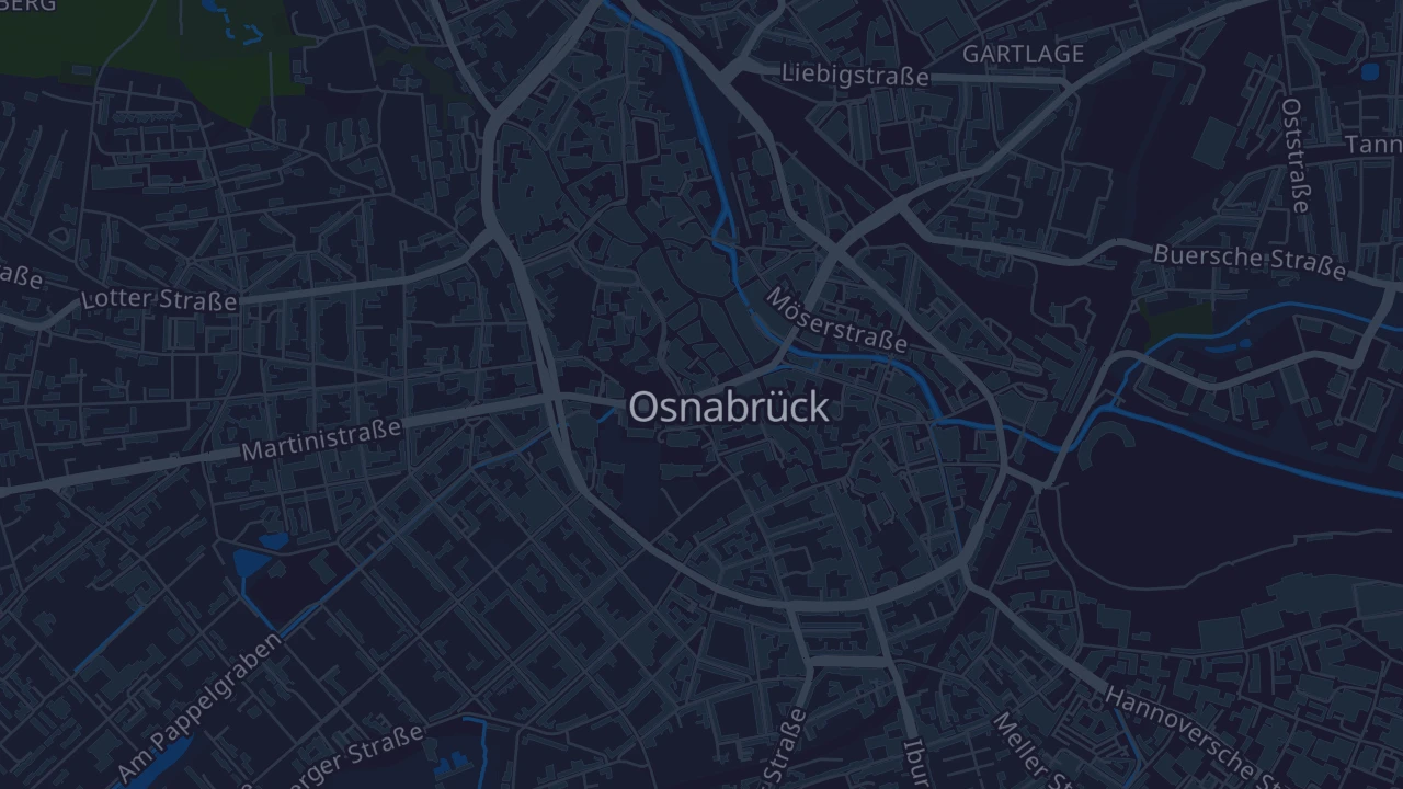 Karte von Osnabrück
