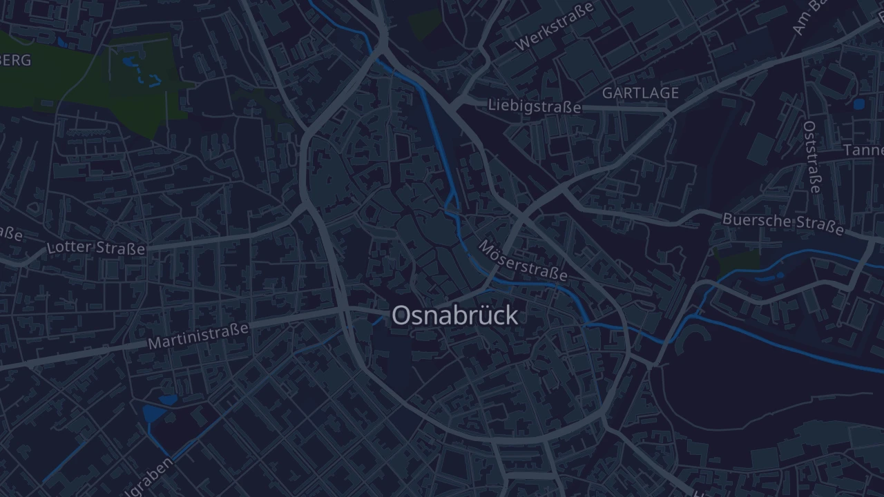 Karte von Osnabrück