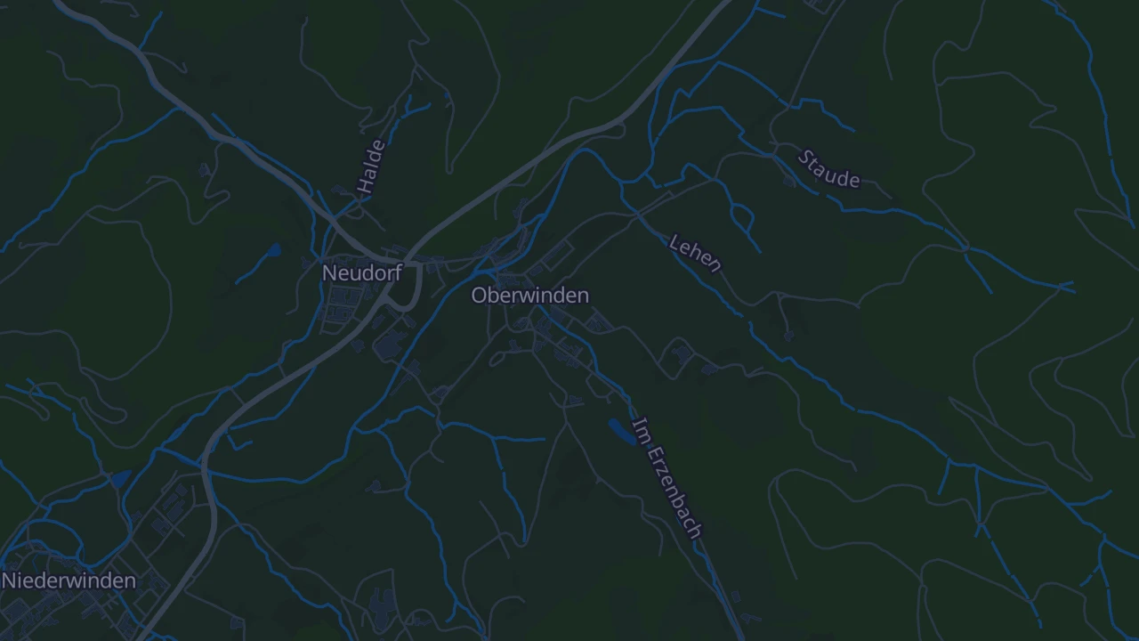 Karte von Oberwinden