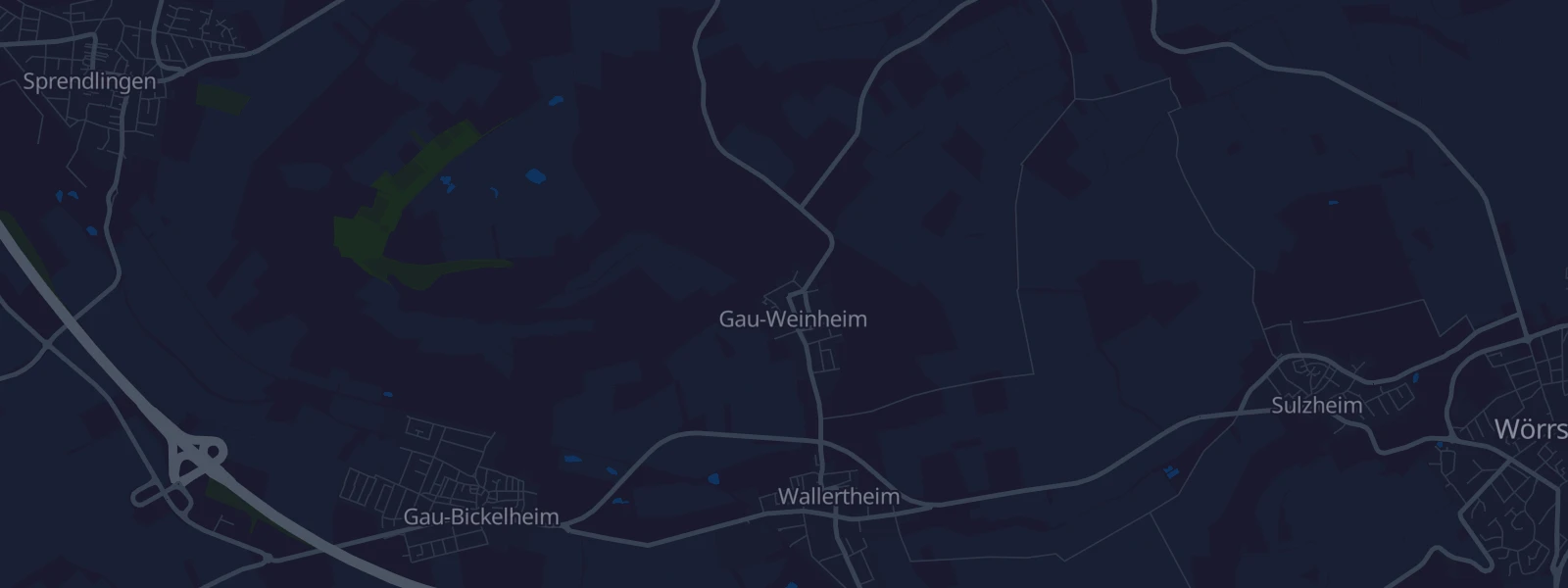 Karte von Gau-Weinheim
