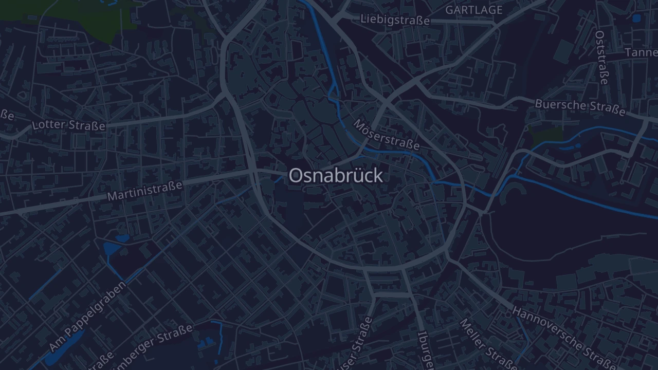 Karte von Osnabrück