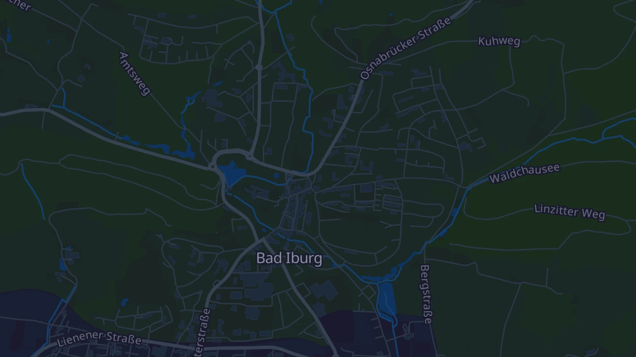 Karte von Bad Iburg