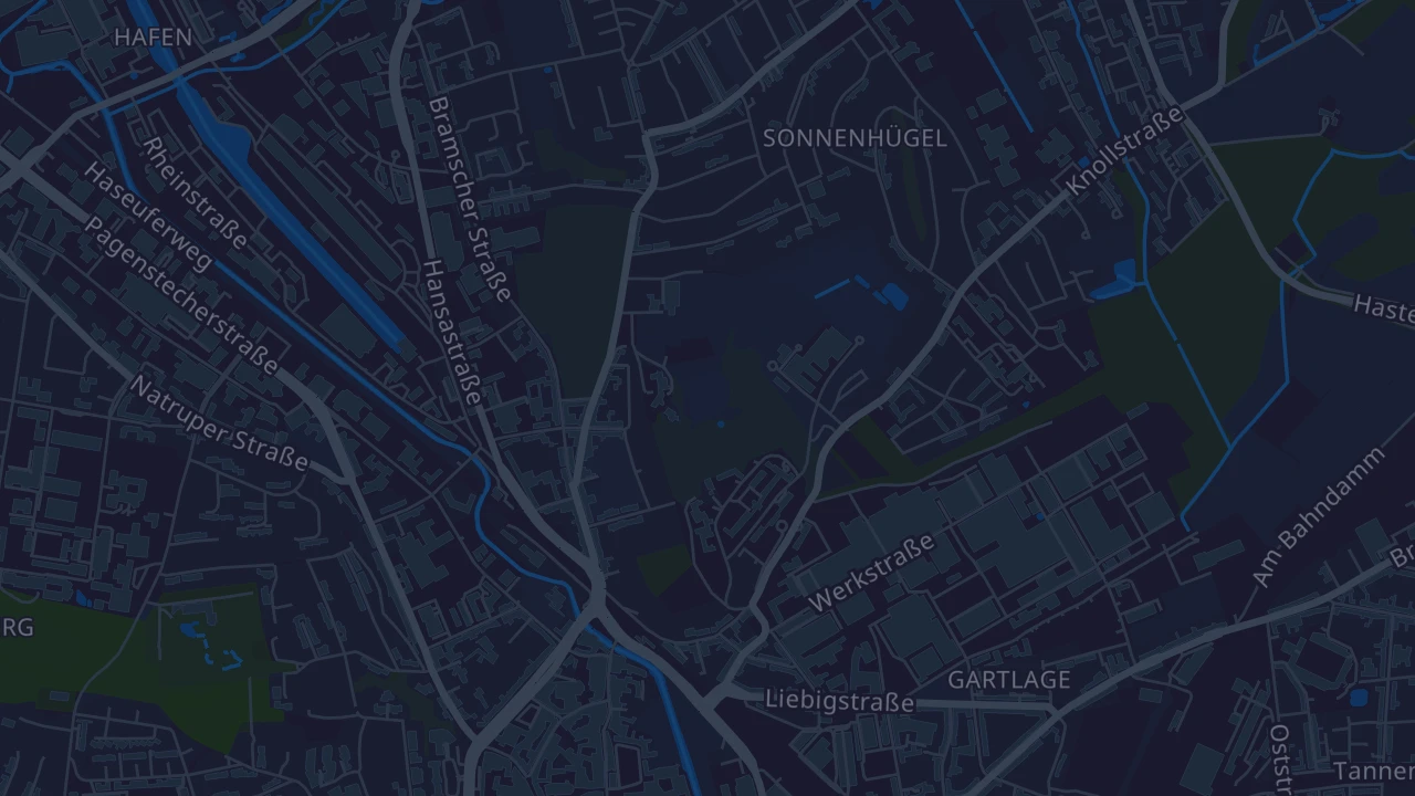 Karte von Osnabrück