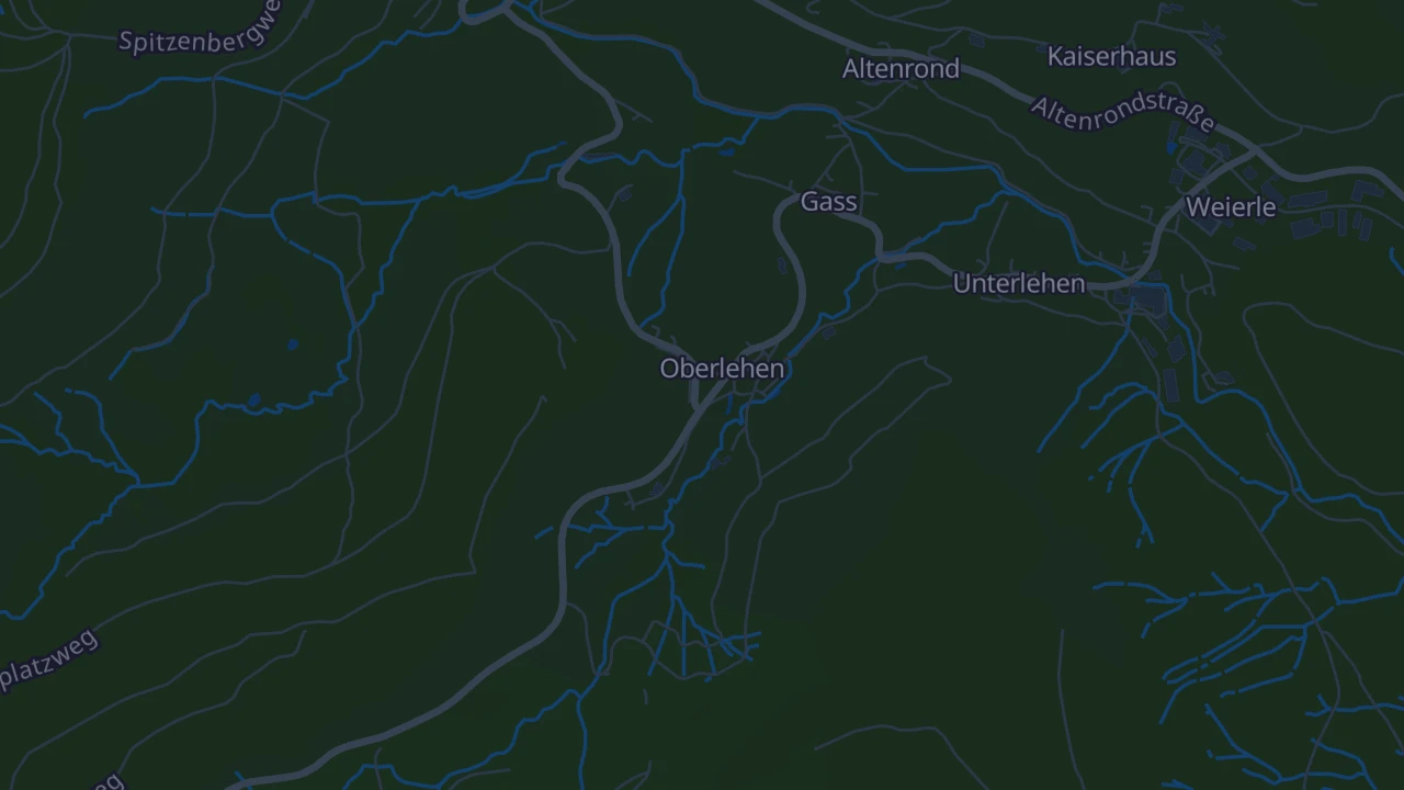 Karte von Bernau im Schwarzwald