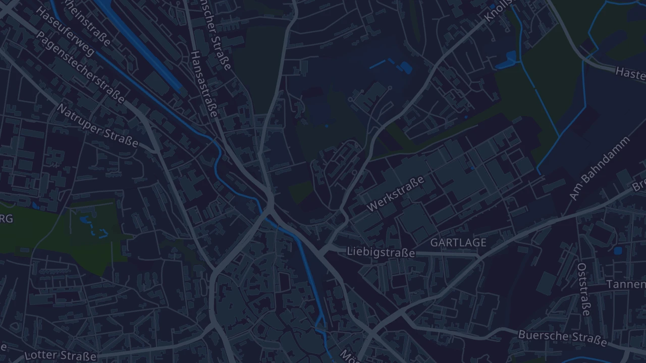 Karte von Osnabrück