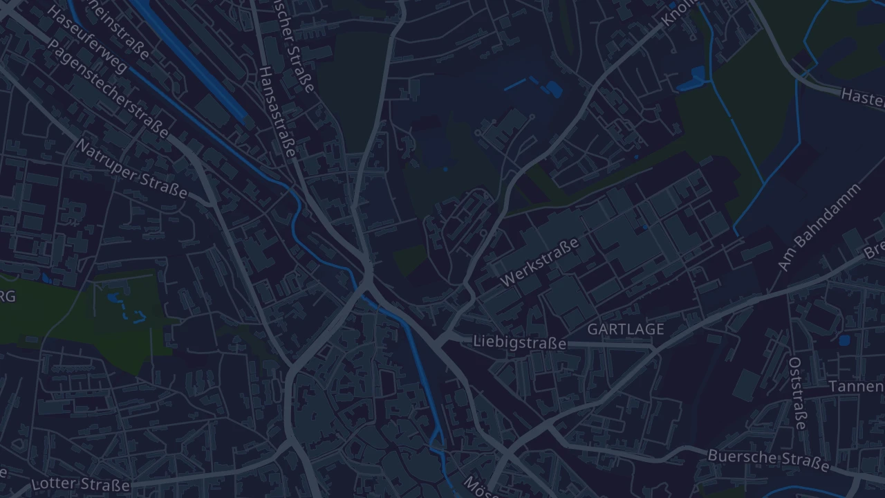 Karte von Osnabrück