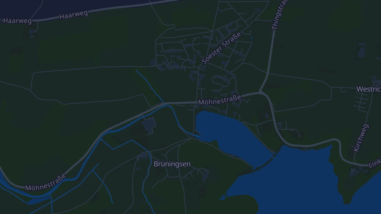 Karte von Möhnesee