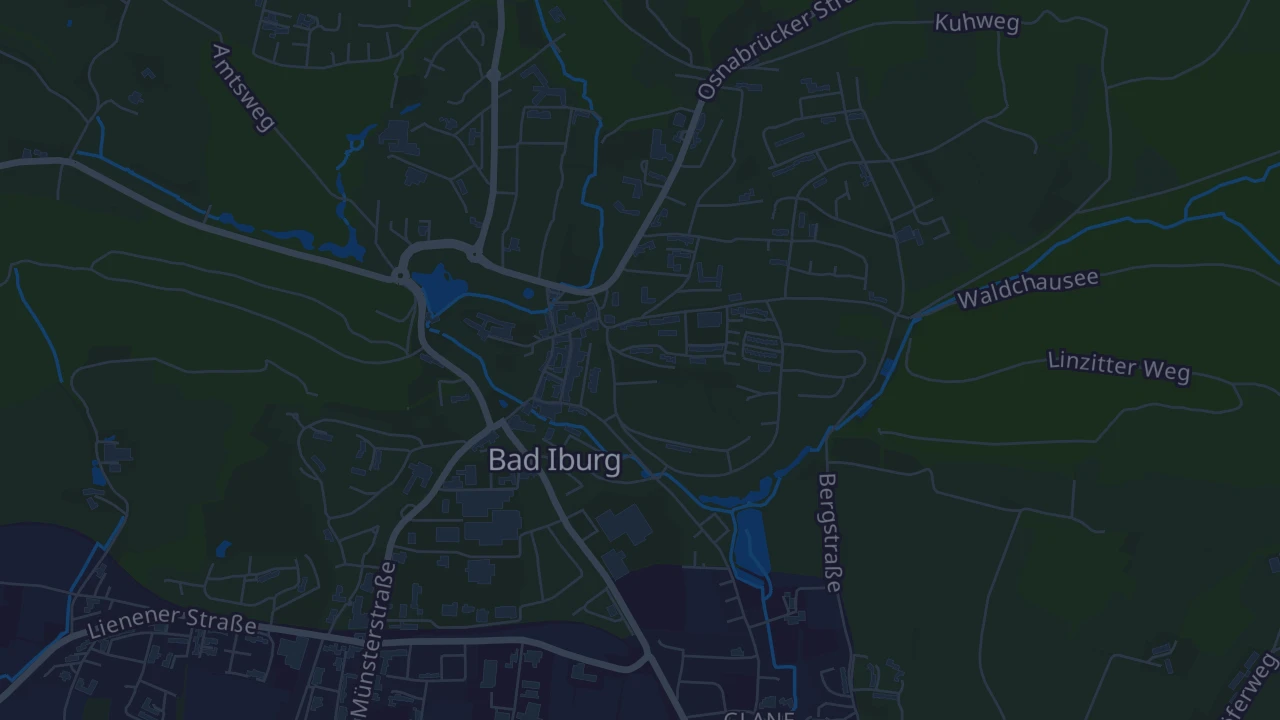 Karte von Bad Iburg