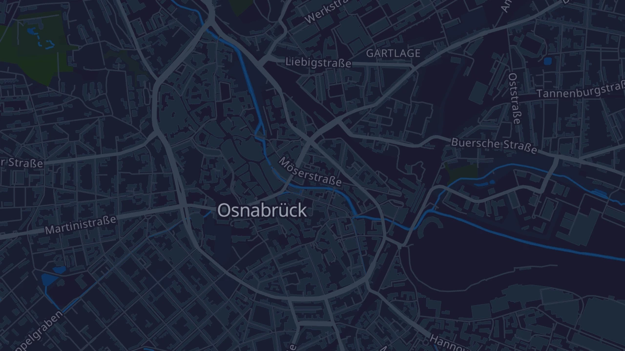 Karte von Osnabrück
