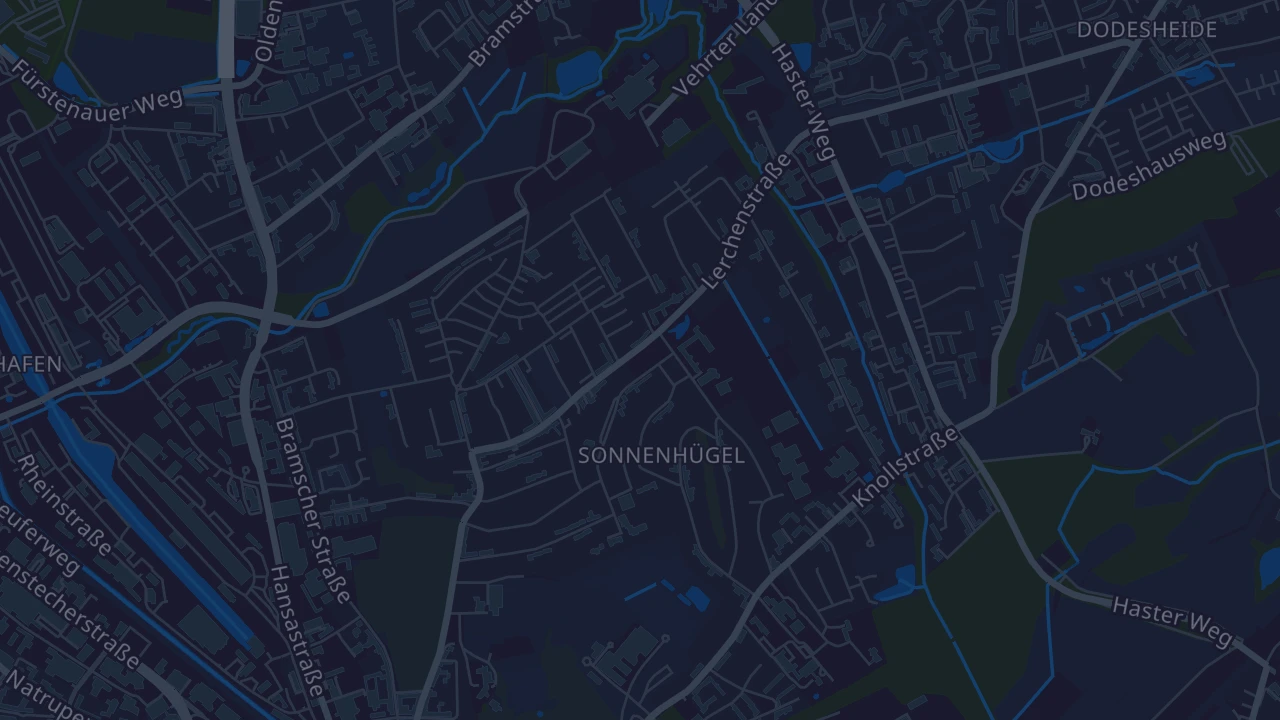 Karte von Osnabrück