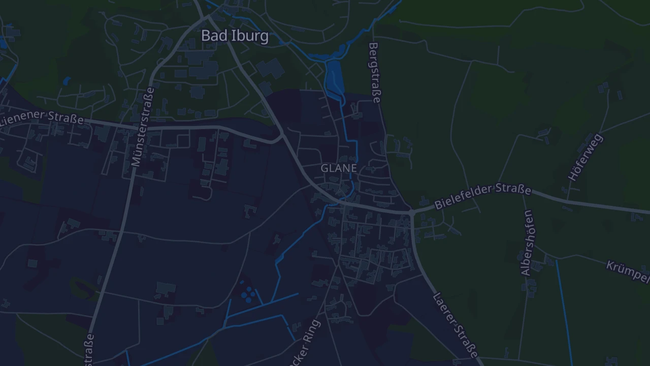 Karte von Bad Iburg
