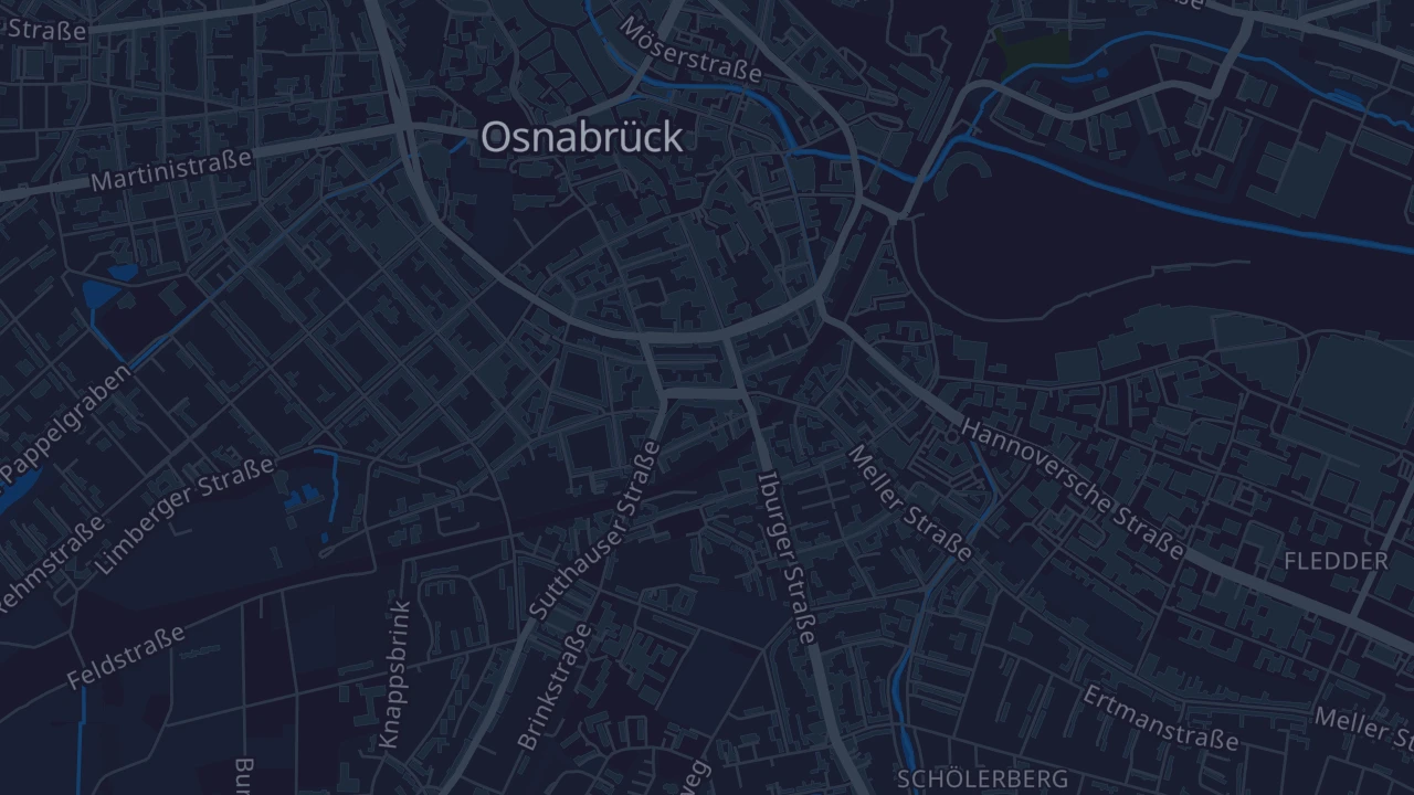 Karte von Osnabrück