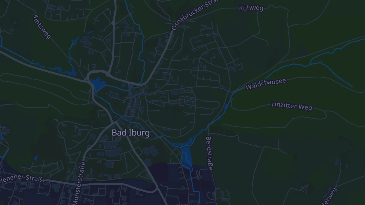 Karte von Bad Iburg