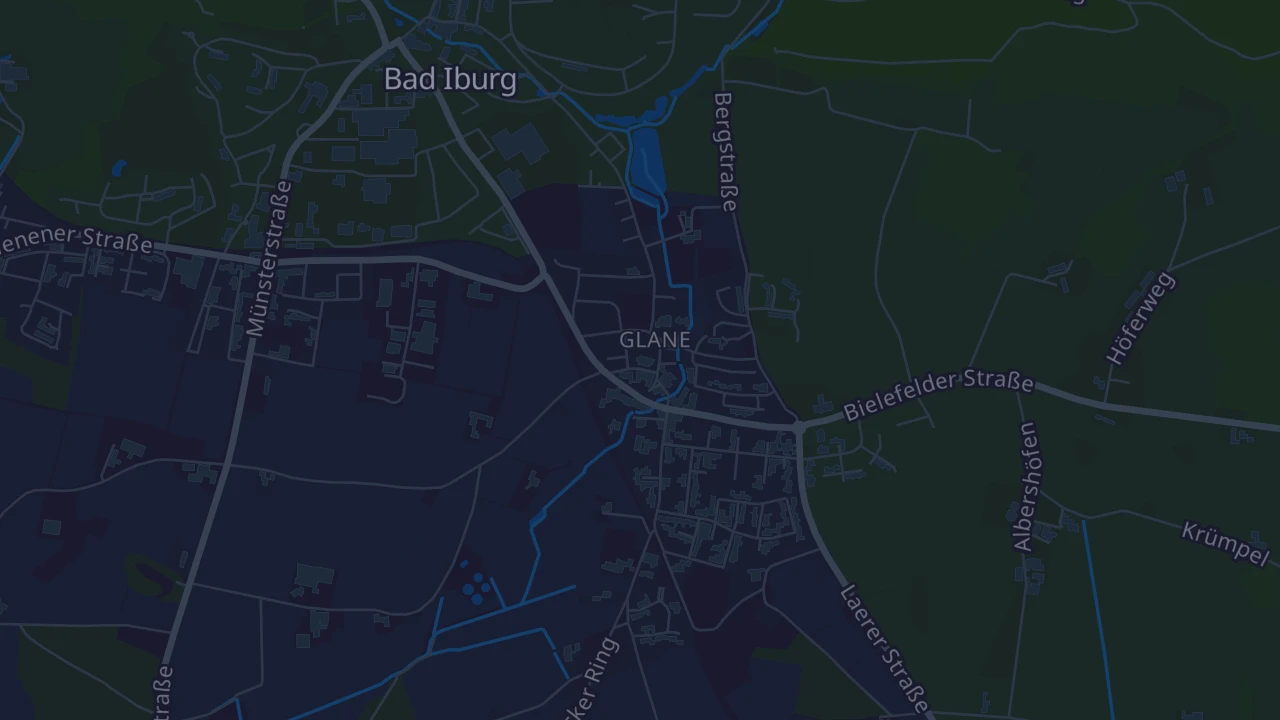 Karte von Bad Iburg