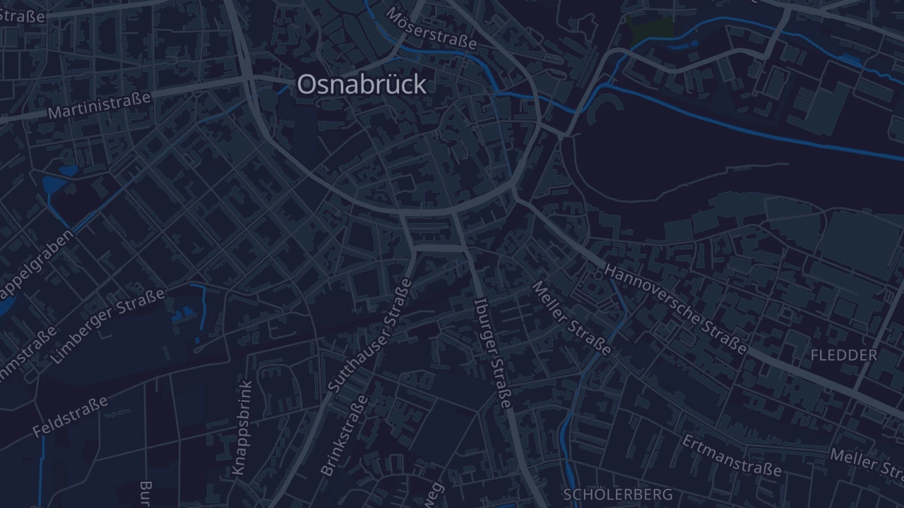 Karte von Osnabrück