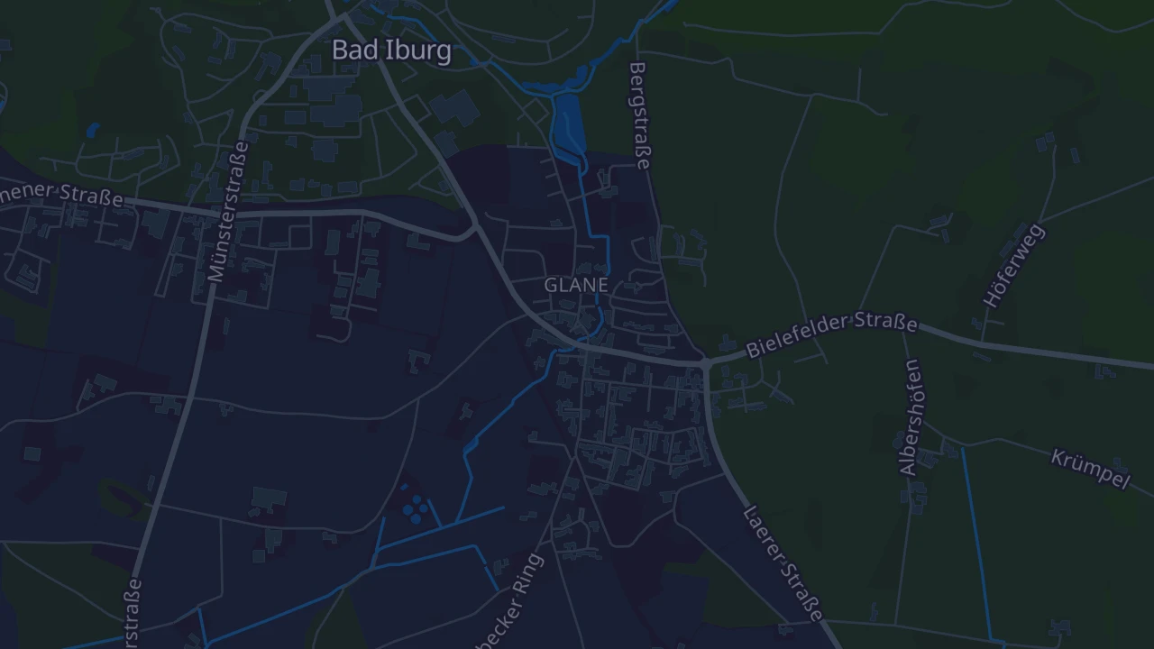 Karte von Bad Iburg