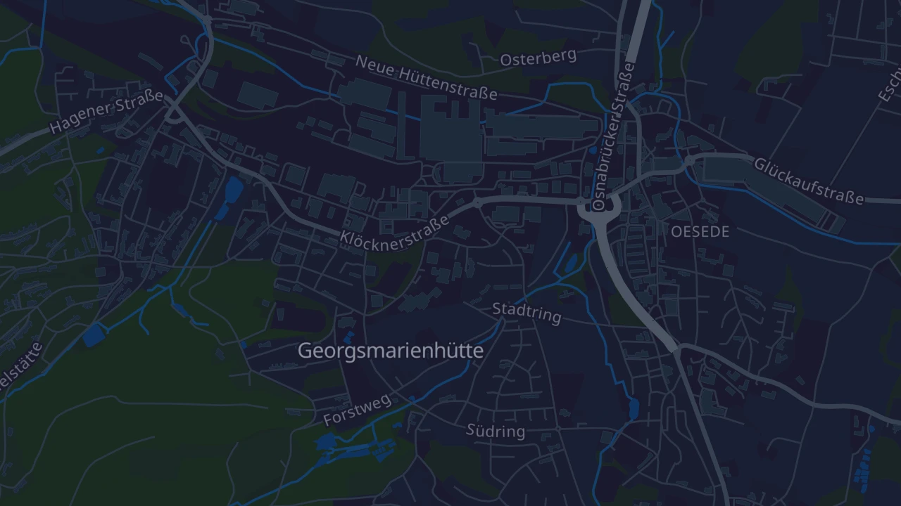 Karte von Georgsmarienhütte