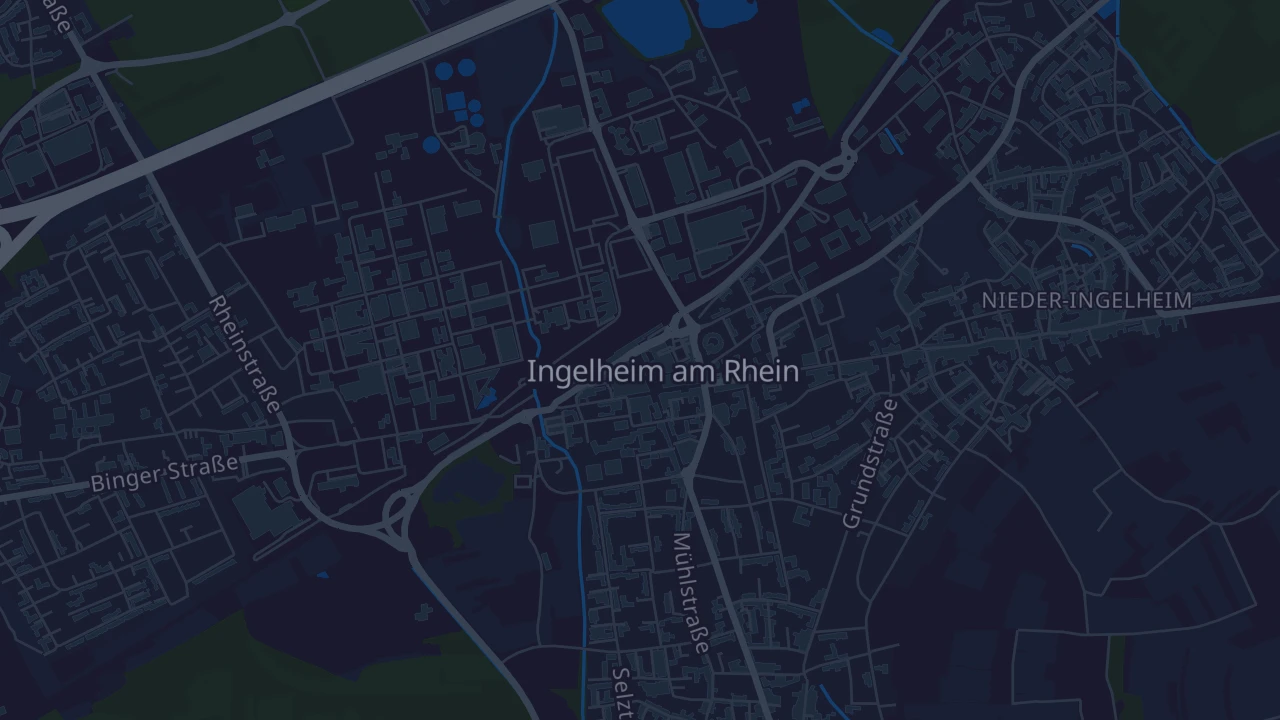 Karte von Ingelheim am Rhein