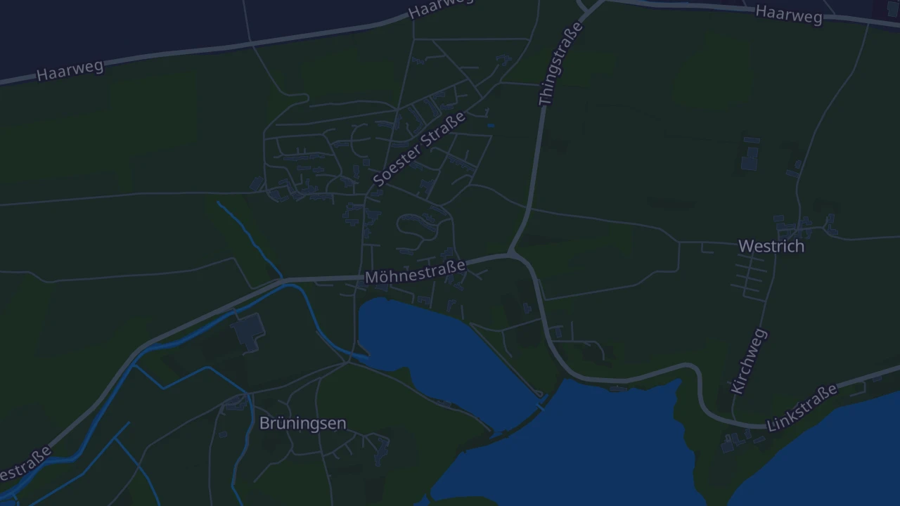 Karte von Möhnesee