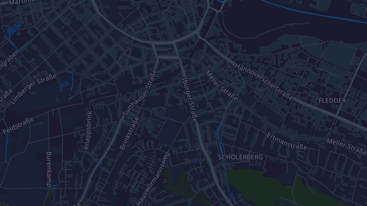 Karte von Osnabrück