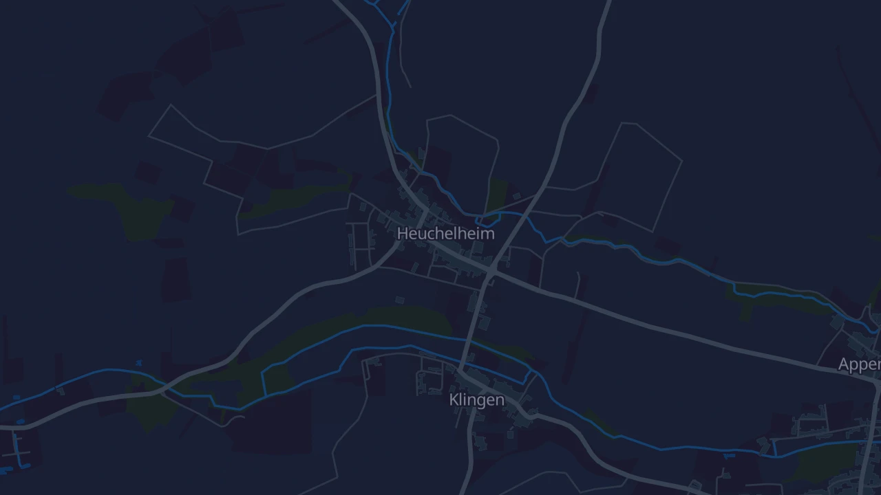 Karte von Heuchelheim-Klingen