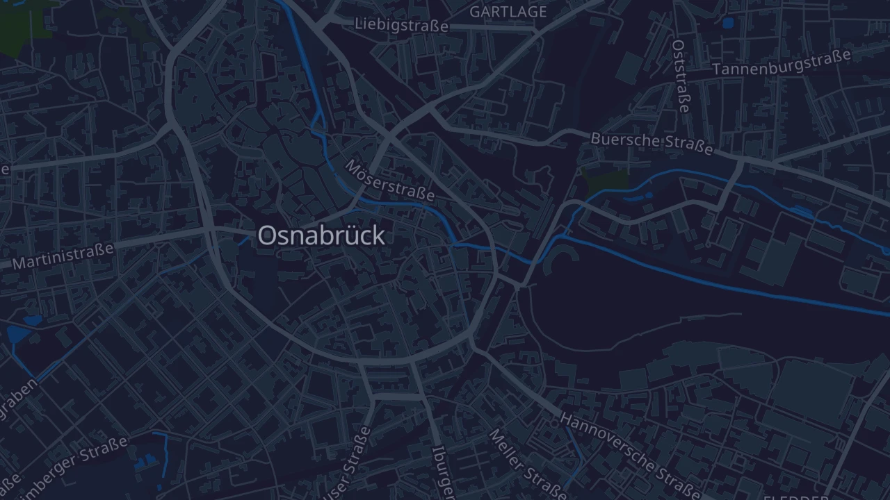 Karte von Osnabrück