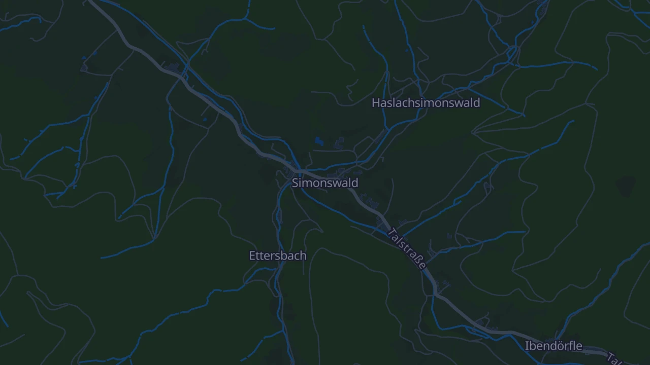 Karte von Simonswald