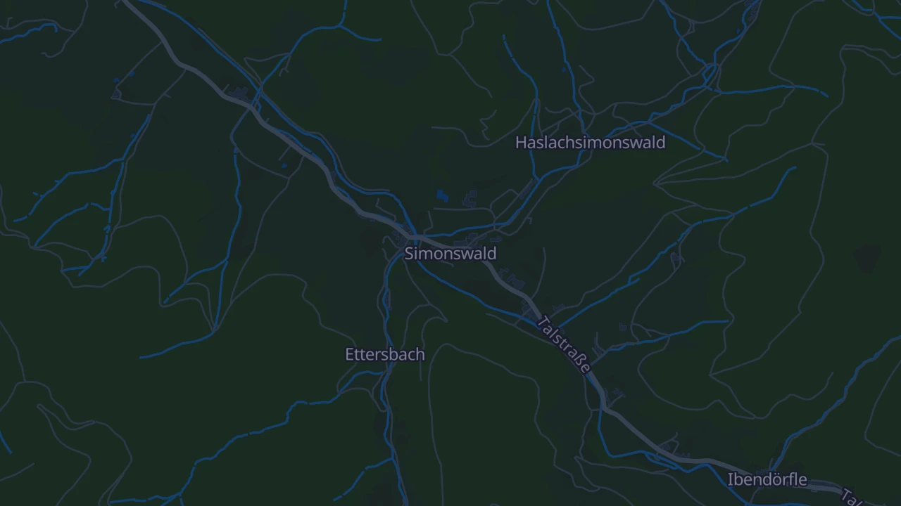 Karte von Simonswald