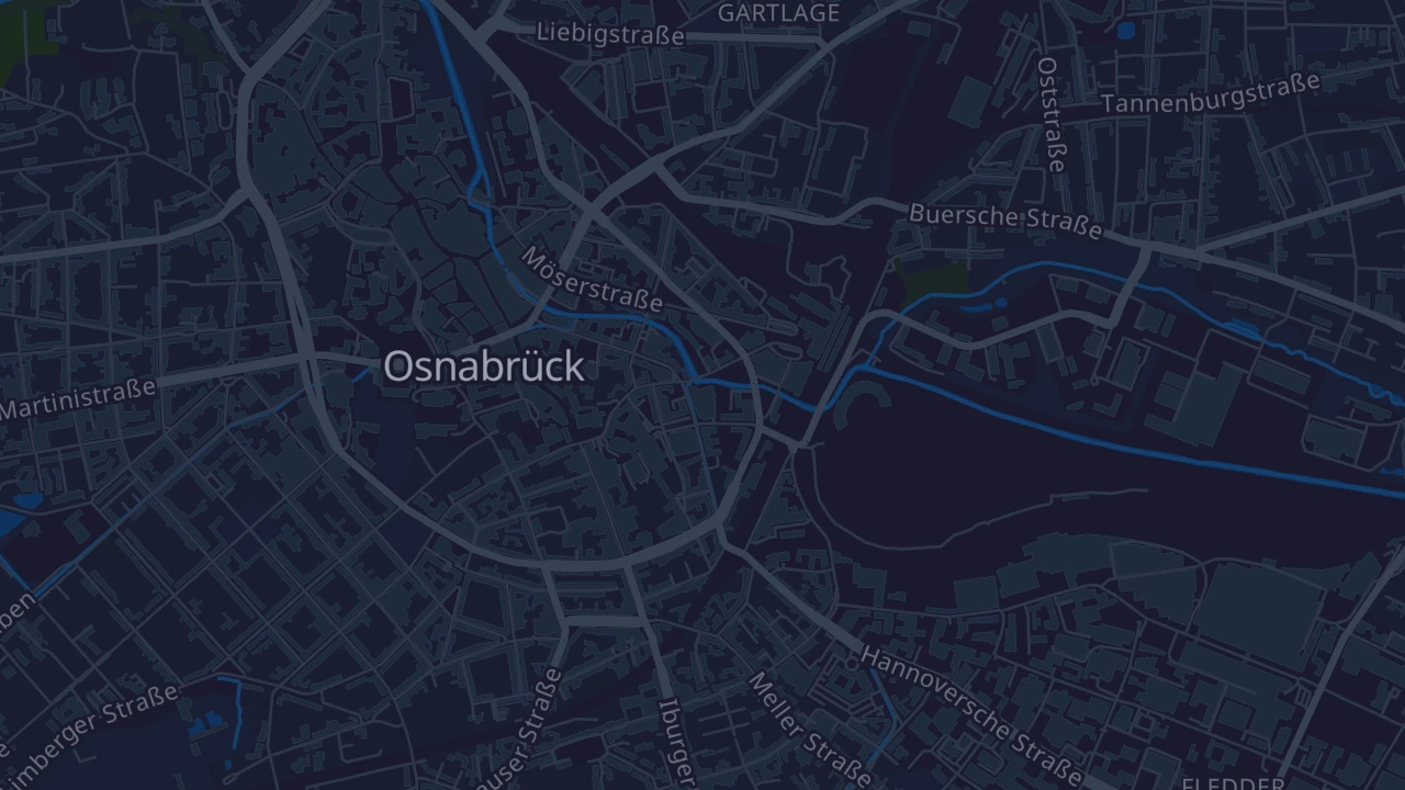 Karte von Osnabrück