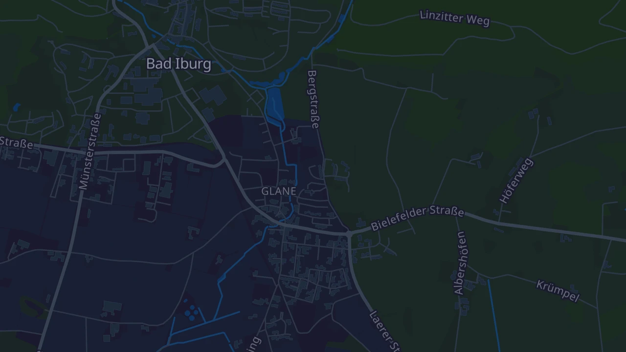 Karte von Bad Iburg
