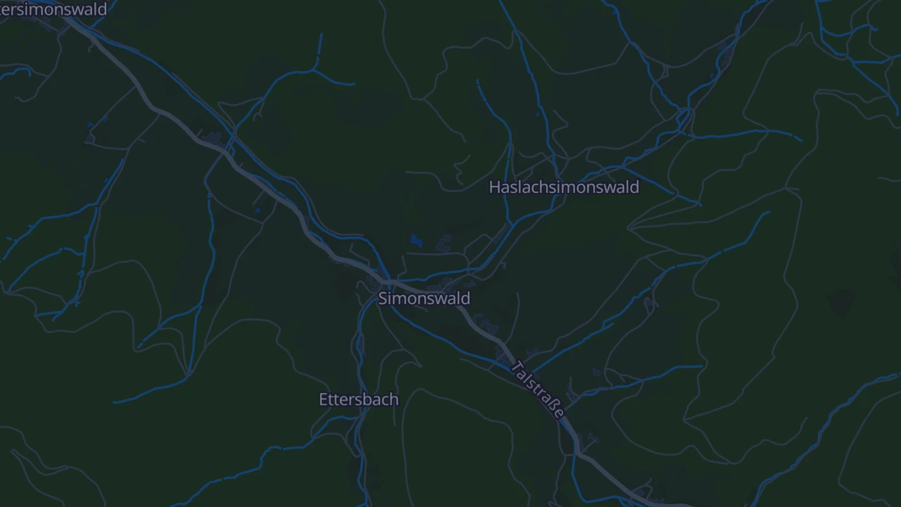 Karte von Simonswald