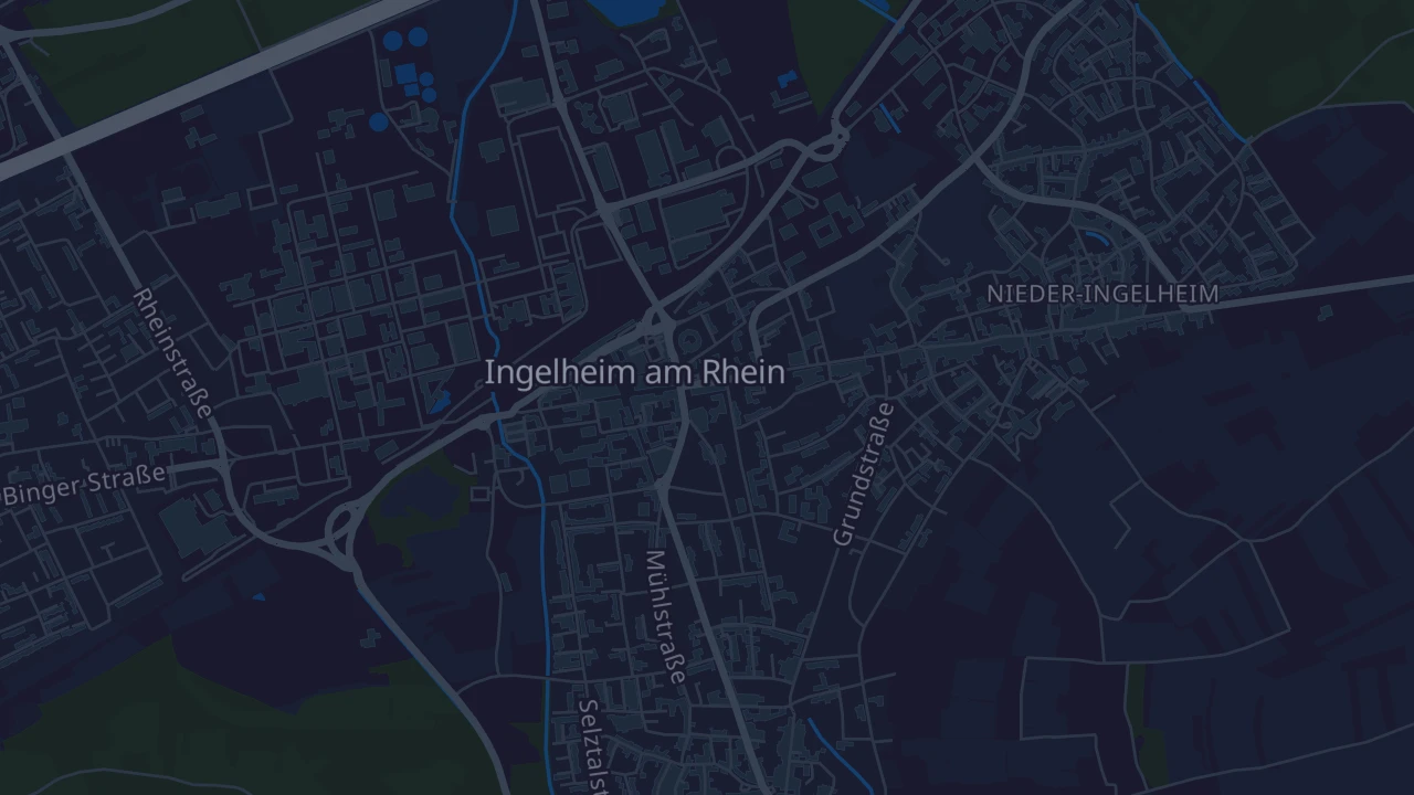 Karte von Ingelheim am Rhein