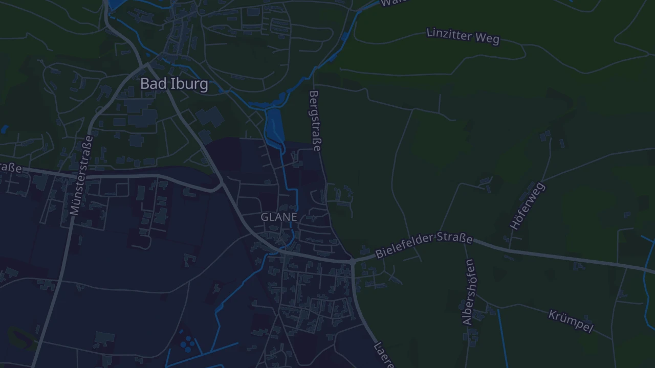 Karte von Bad Iburg