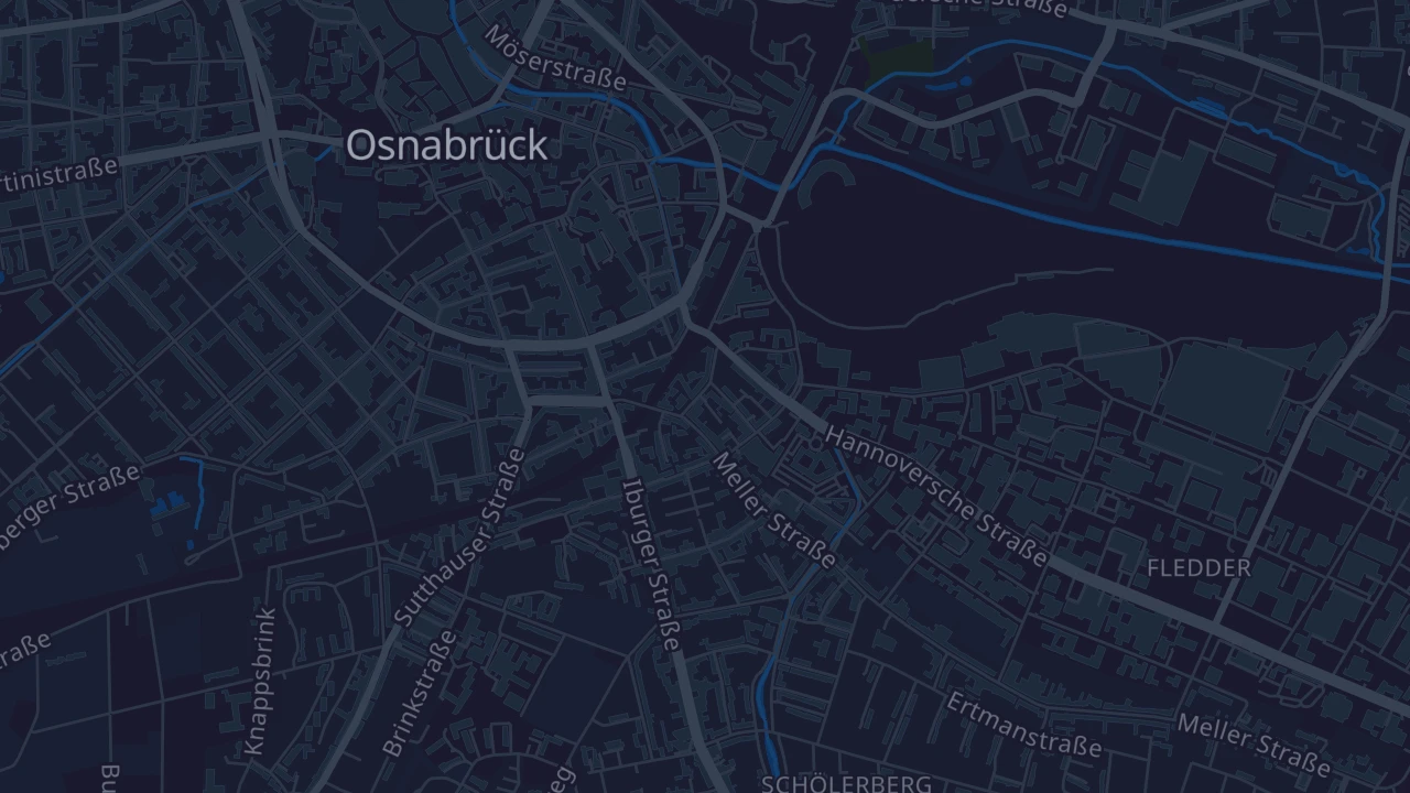 Karte von Osnabrück