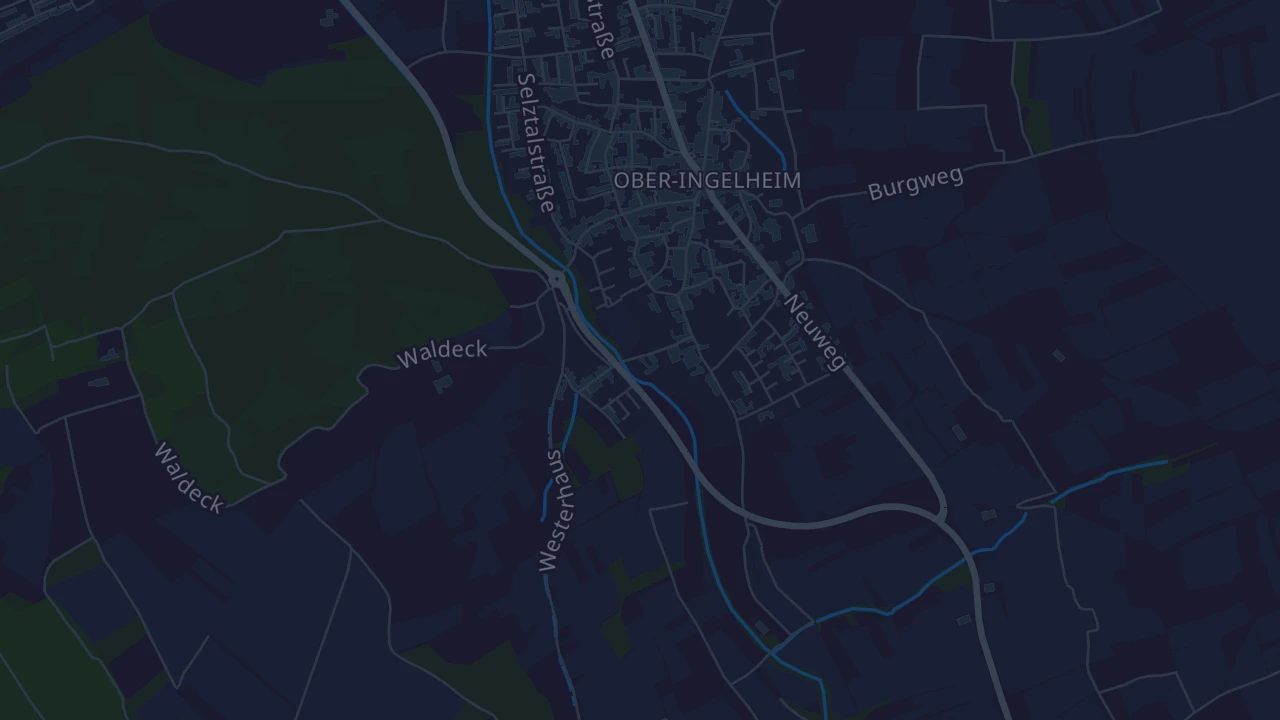 Karte von Ingelheim am Rhein