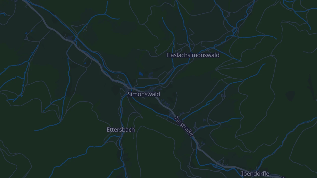 Karte von Simonswald