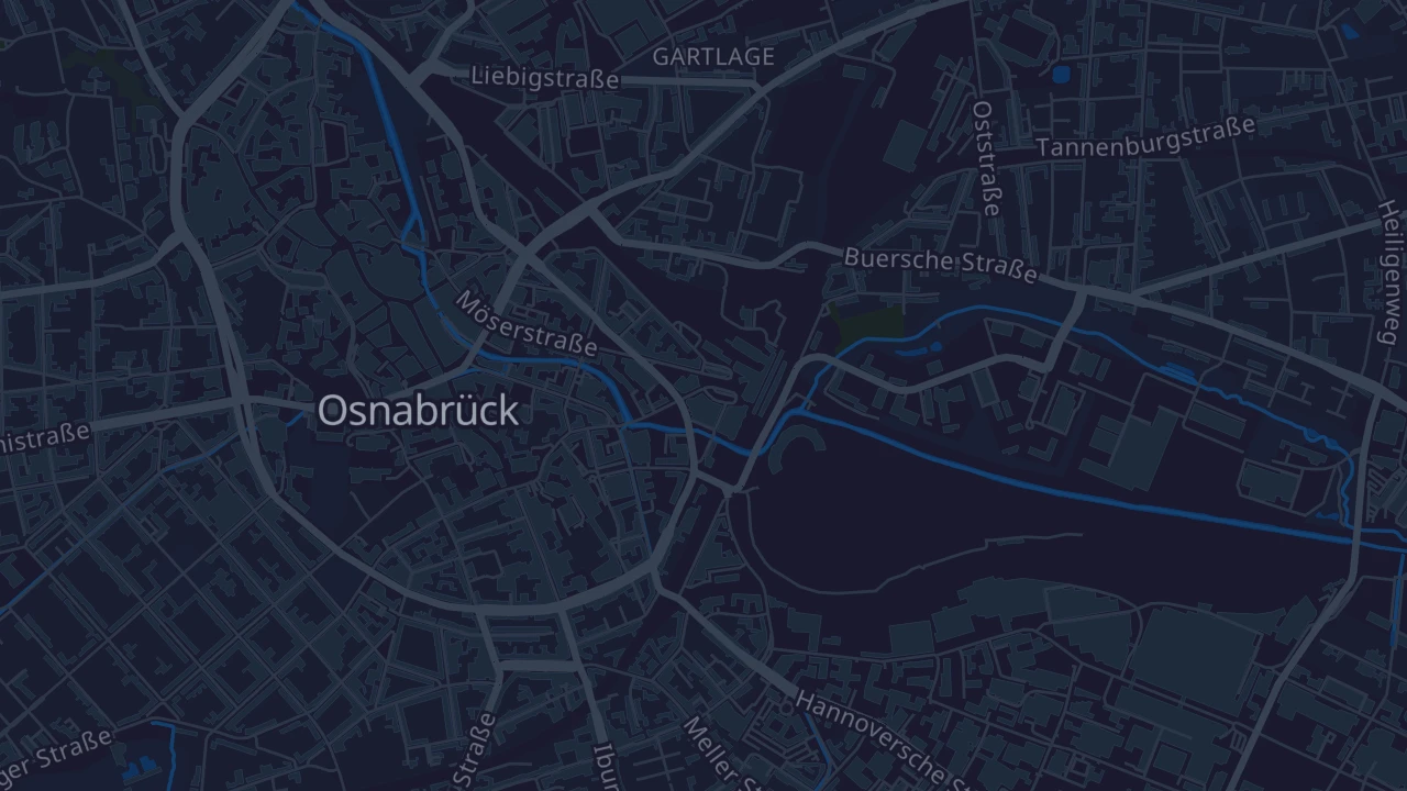 Karte von Osnabrück