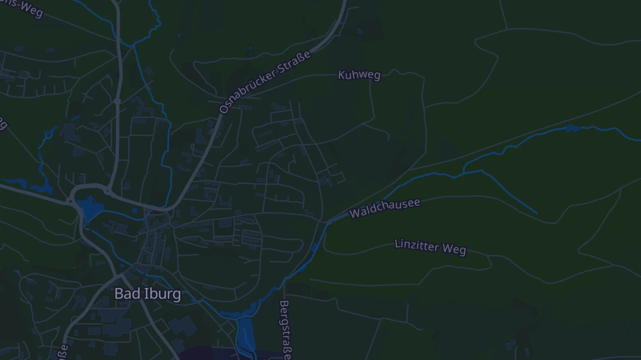 Karte von Bad Iburg