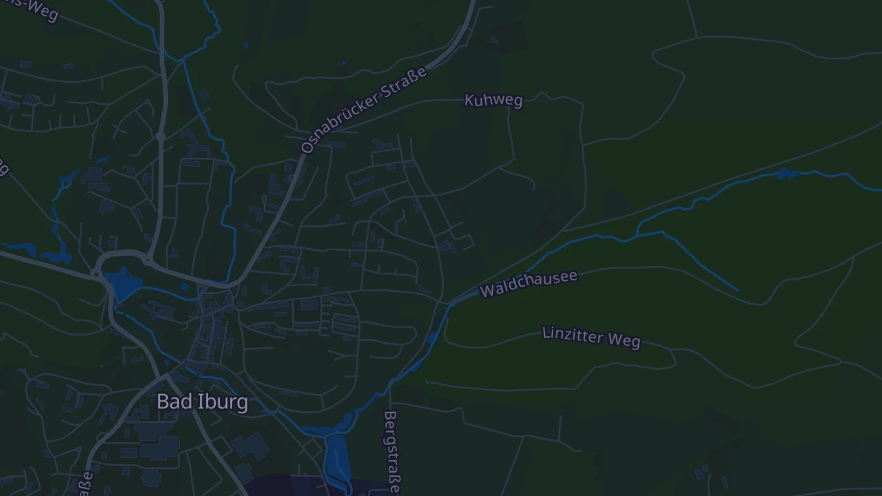 Karte von Bad Iburg