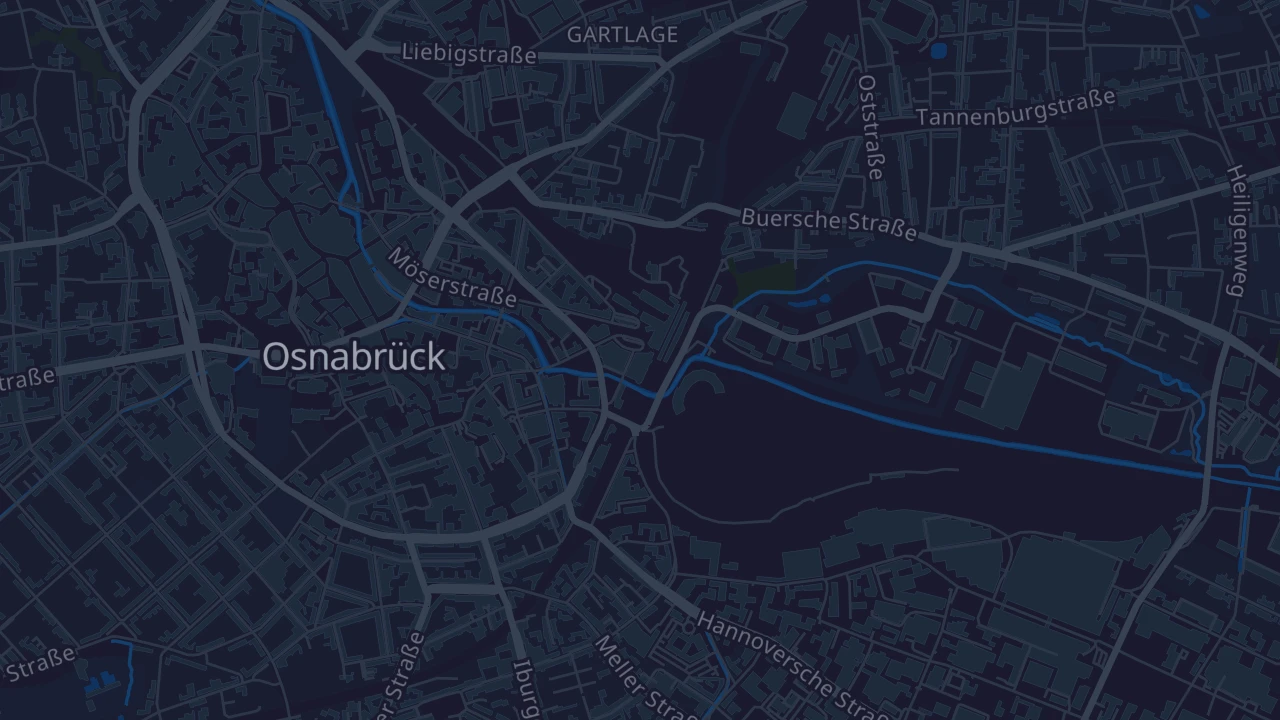 Karte von Osnabrück